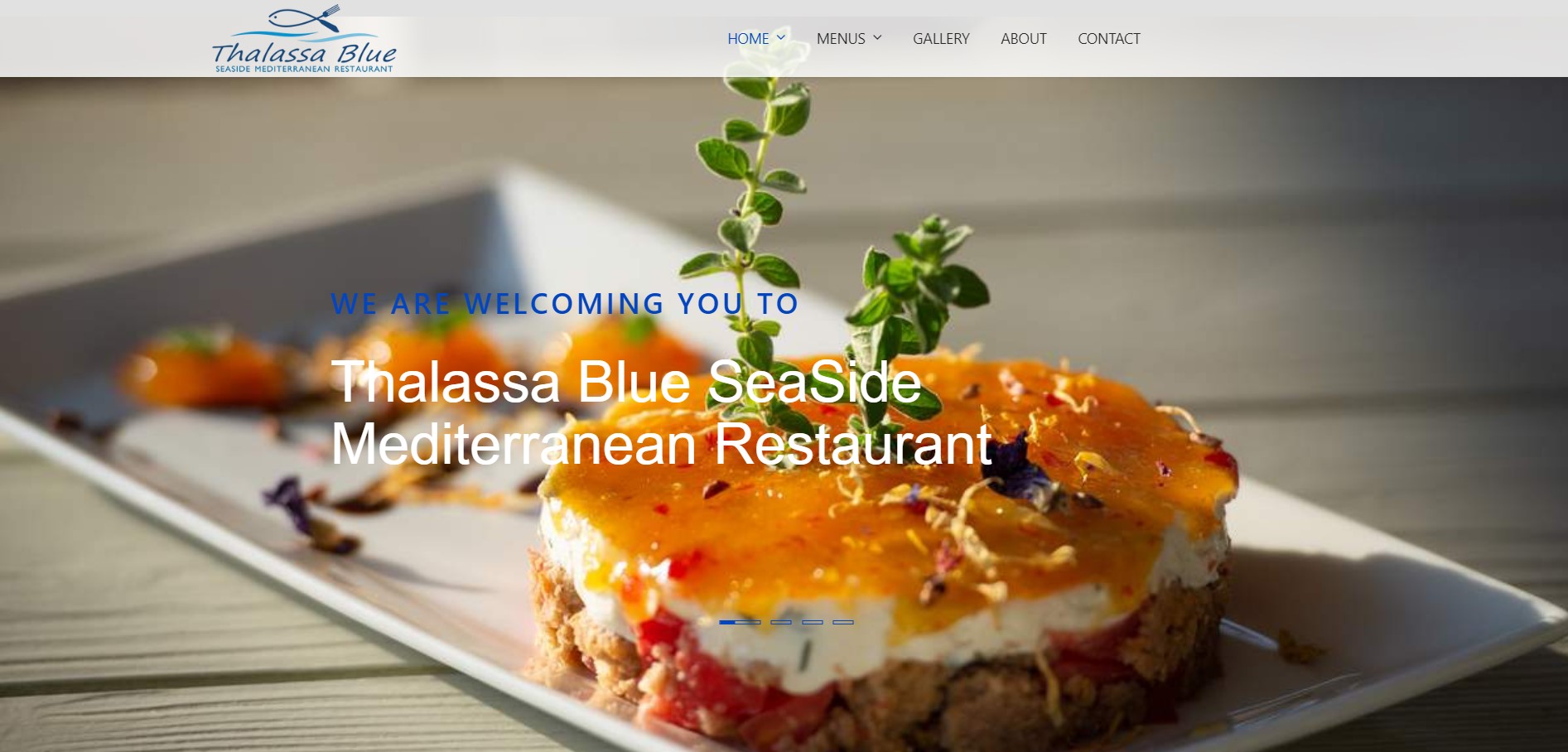 Thalassa Blue SeaSide Mediterranean Restaurant
